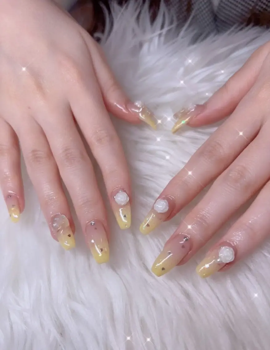 ネイル アートネイル 春ネイル ワンホンネイル ハンドネイル I LOVE ME NAIL.。.:*♡のネイルデザイン