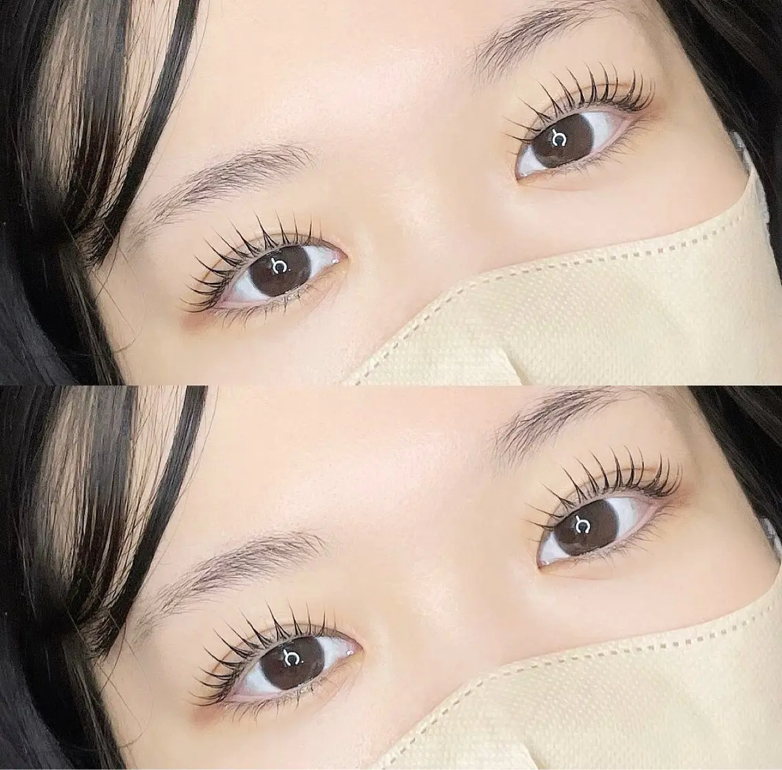 マツエク・マツパ 一重×まつ毛パーマ MA MI💟のマツエク・マツパデザイン