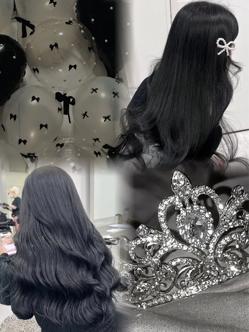 ミディアム カラー ヘアアレンジ ヘアカラー トリートメント ヘアセット 🌈くれは🎨デザイ ン🌟ダメージレスのヘアスタイル