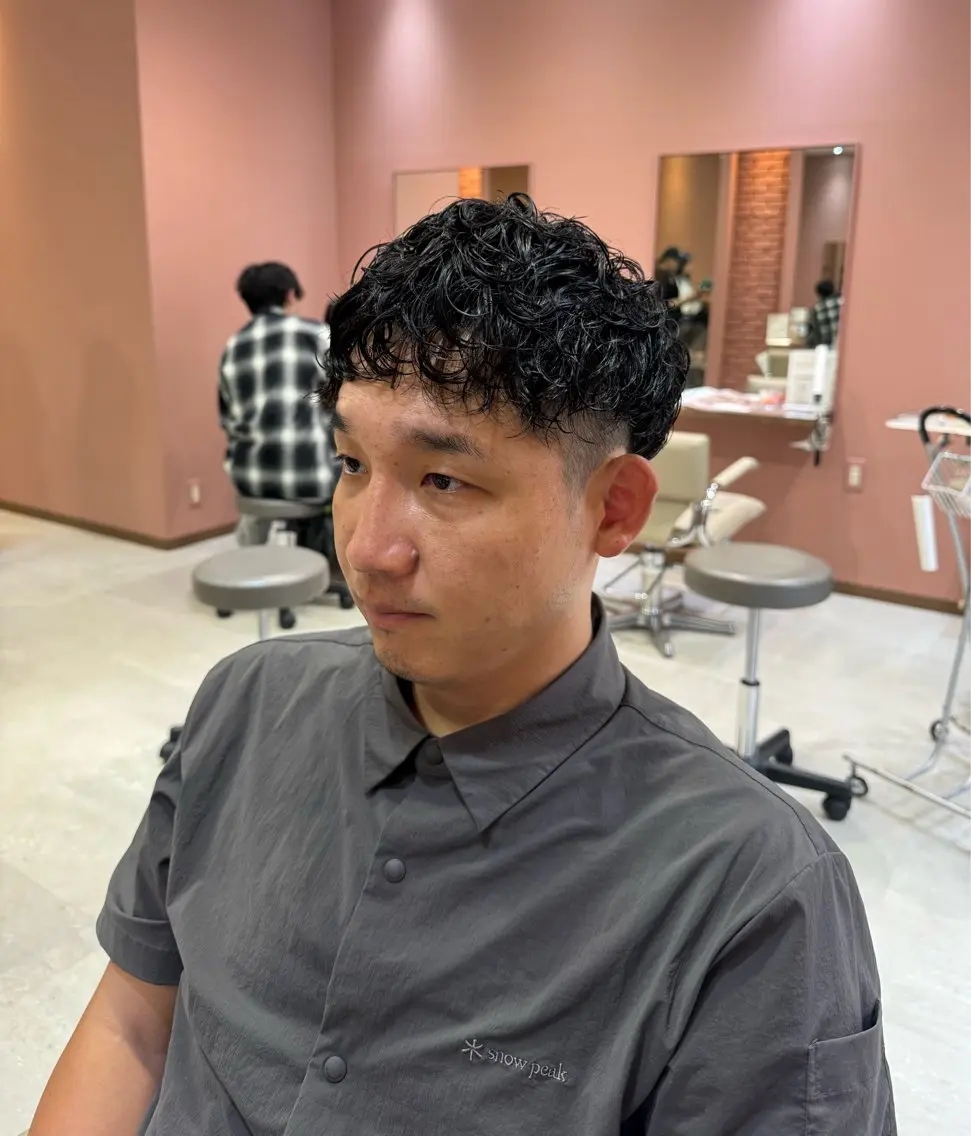ショート カット パーマ 山本 望華のヘアスタイル