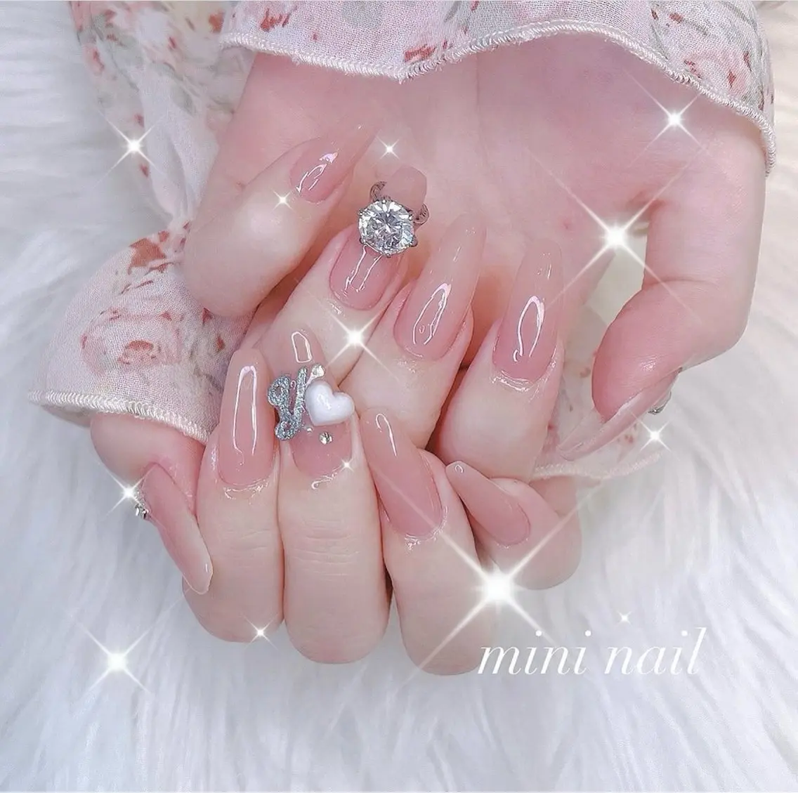 🩷チップスカルプ長さだし🩷ワンカラーの写真