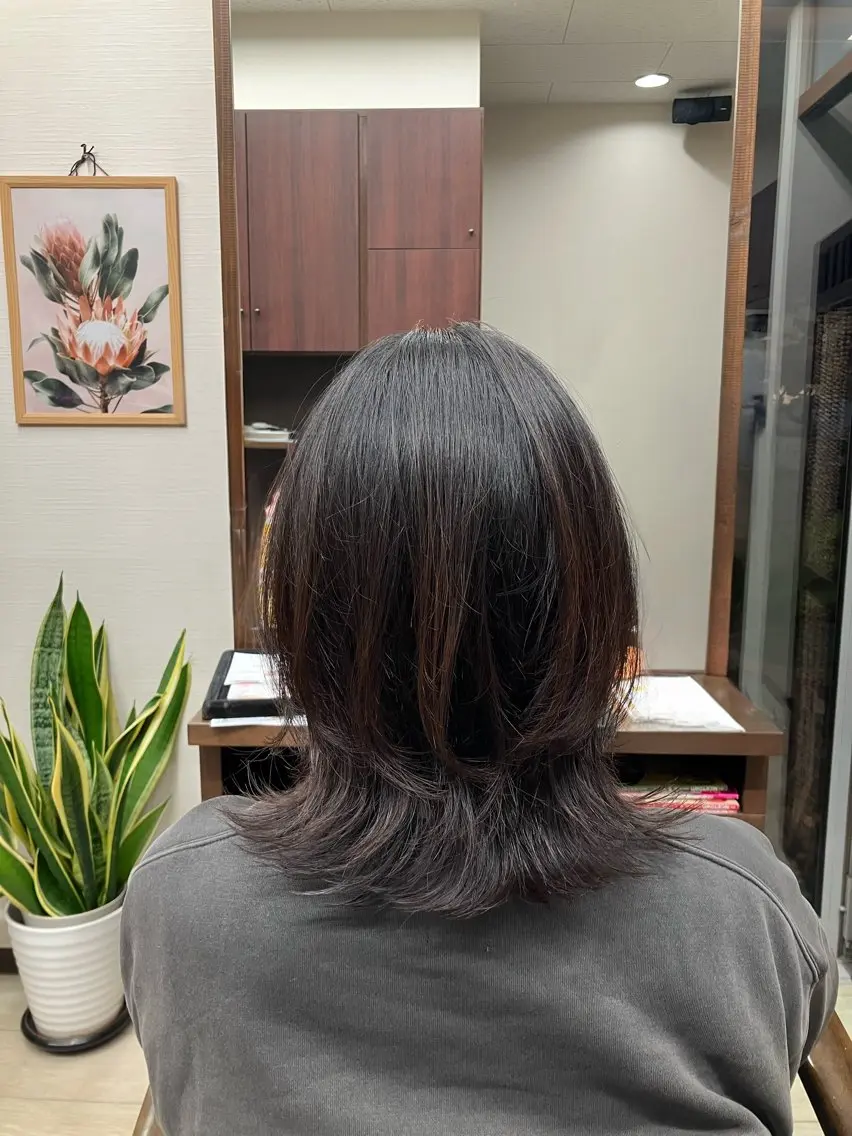 ミディアム カット Naka haraのヘアスタイル