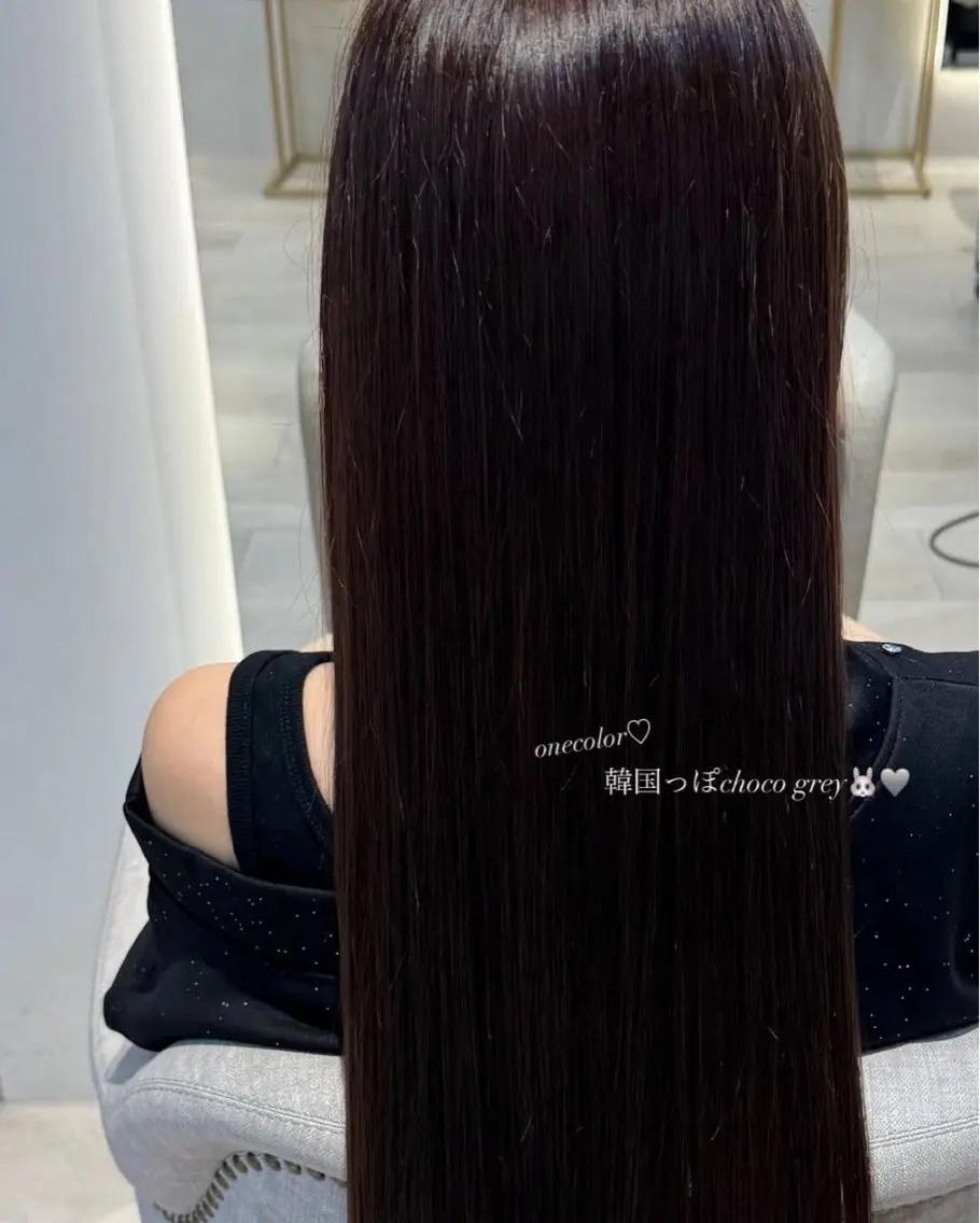 ロング 月村 莉乃のヘアスタイル