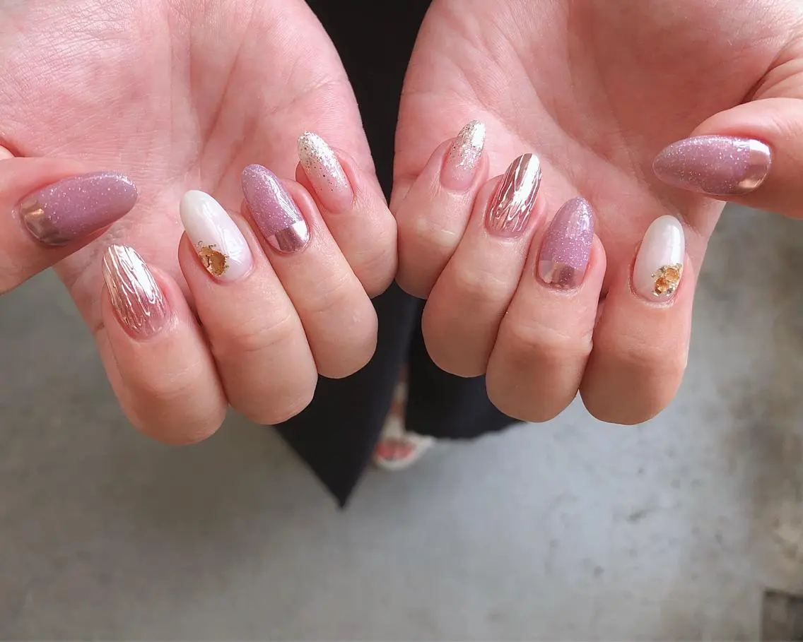 ネイル ハンドネイル saki_ nail heronのネイルデザイン