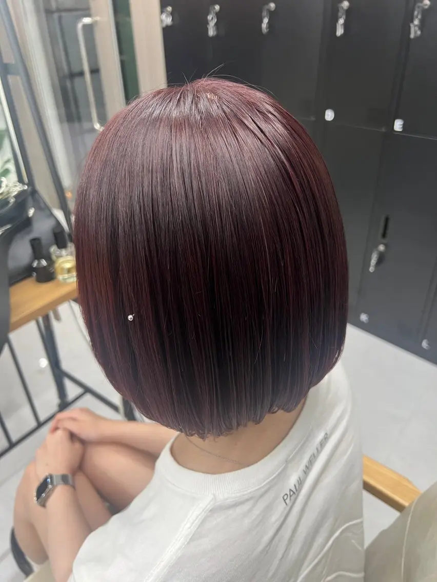 ショート カラー オモカワ オトナのヘアスタイル