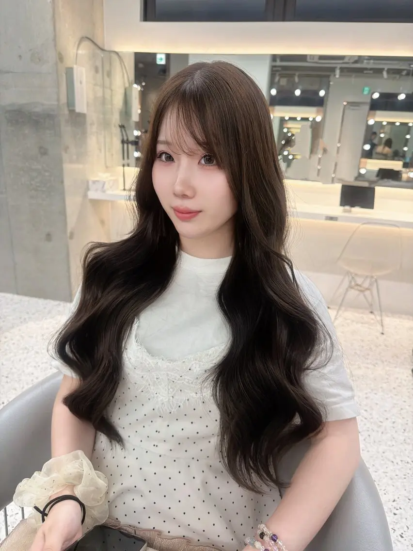 カラー ヘアカラー 🤍ワンホンヘア ayaha🤍のヘアスタイル