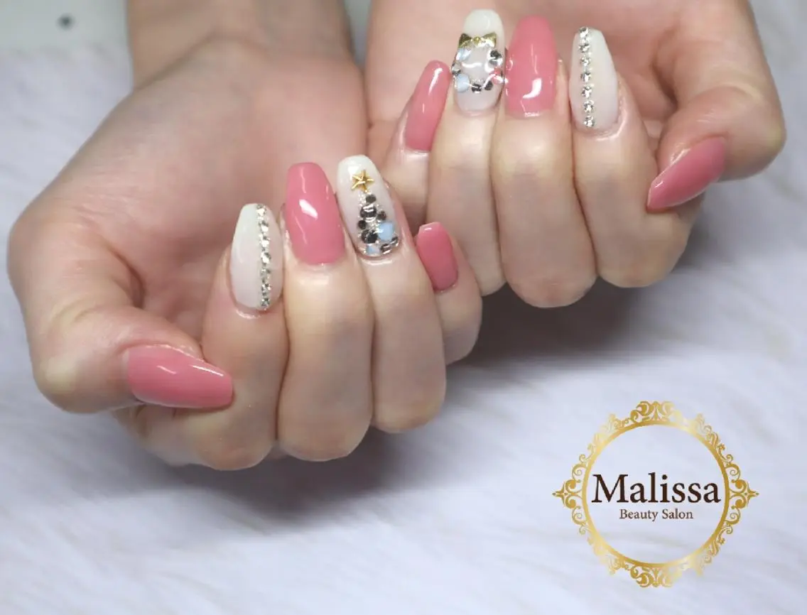 ネイル 冬ネイル クリスマス Malissa　 スカルプ&深爪歓迎◎のネイルデザイン