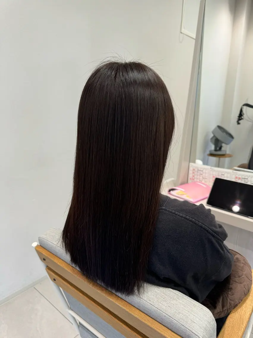 ロング カラー CRECE💫永尾 胡桃のヘアスタイル