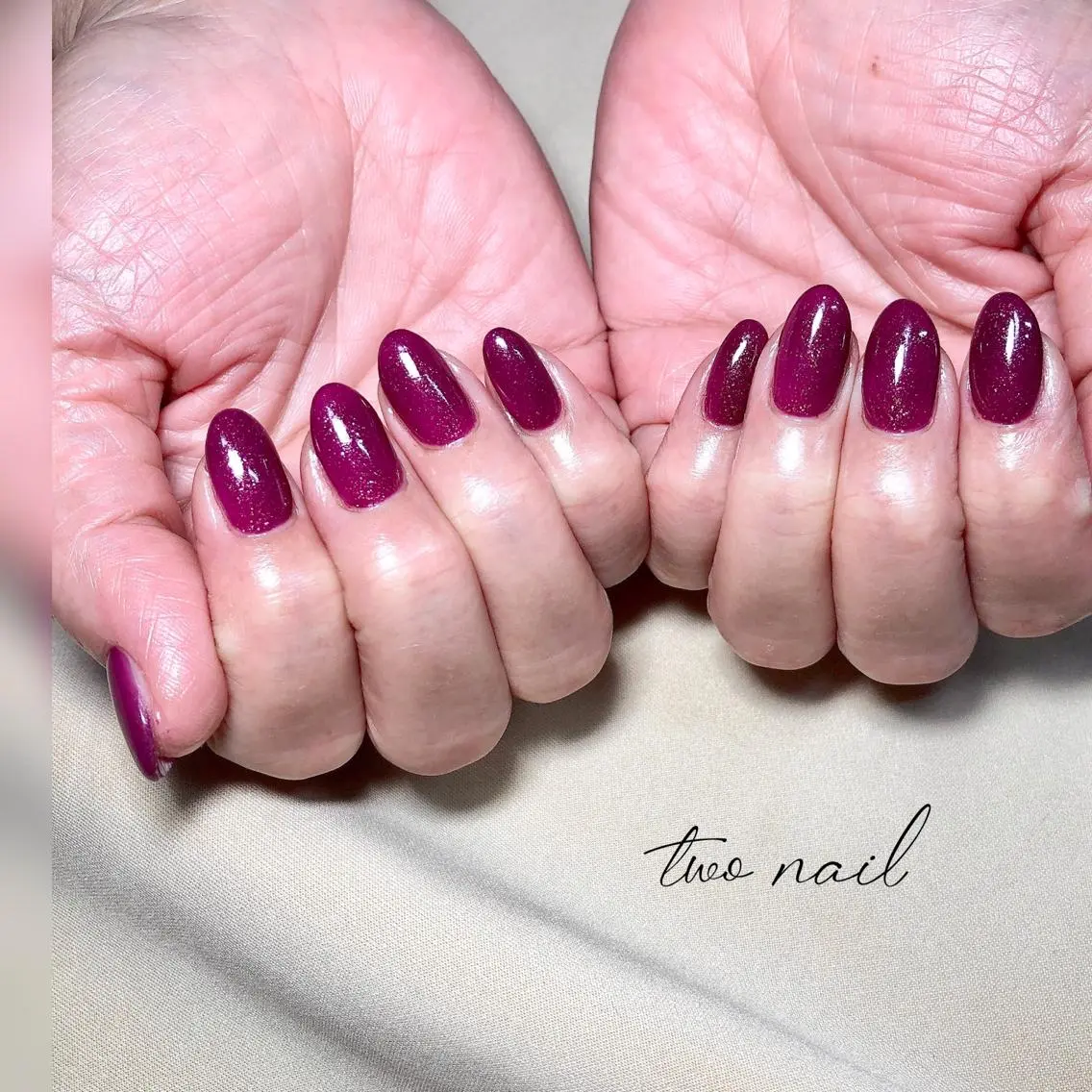 ネイル アートネイル フットネイル ハート ニュアンスネイル ホワイト ハンドネイル two nailのネイルデザイン