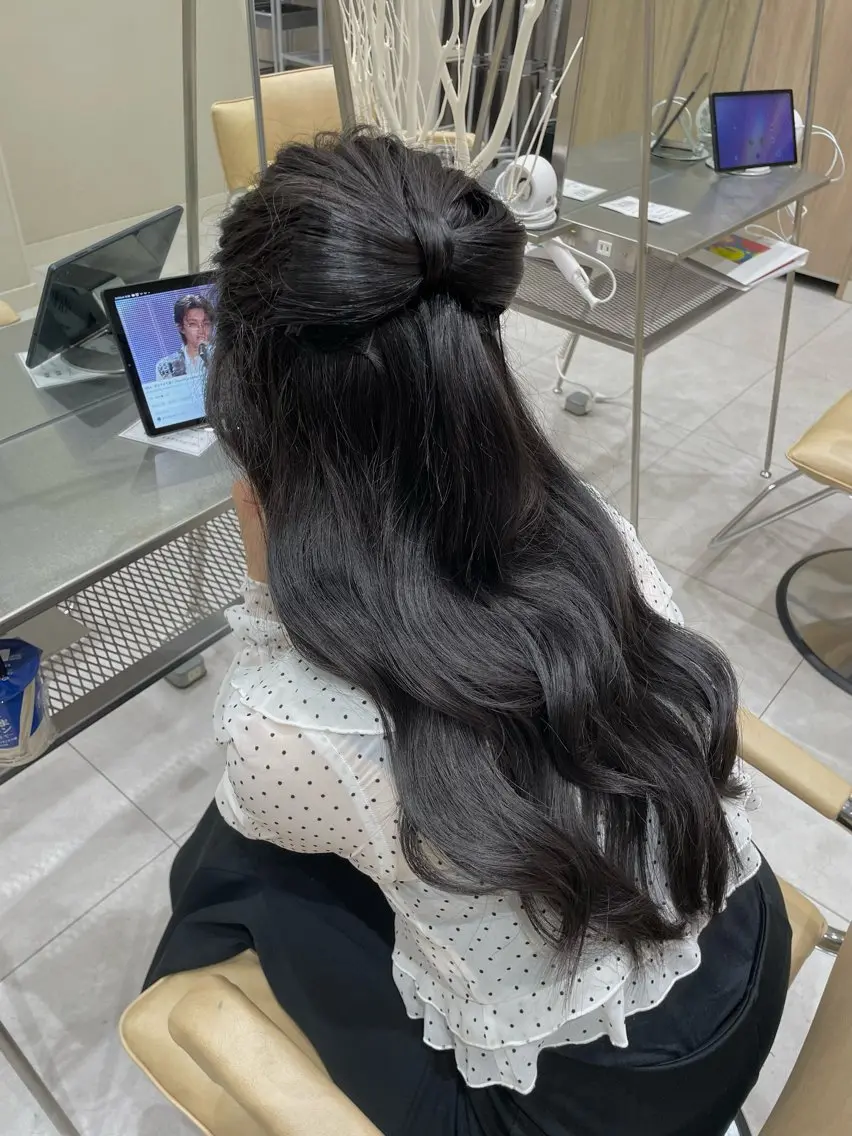 【ライブやお呼ばれに🎀】ヘアアレンジ💭⟡꙳の写真