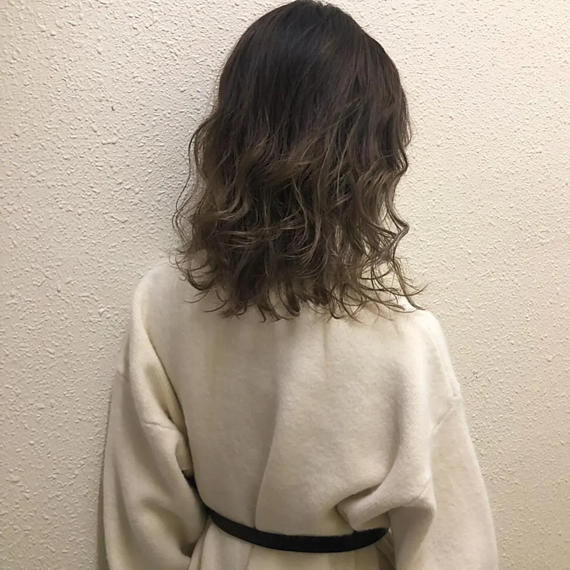 ミディアム 外国人風カラー ハイライト kiyono ⭐︎ダブルカラーのヘアスタイル