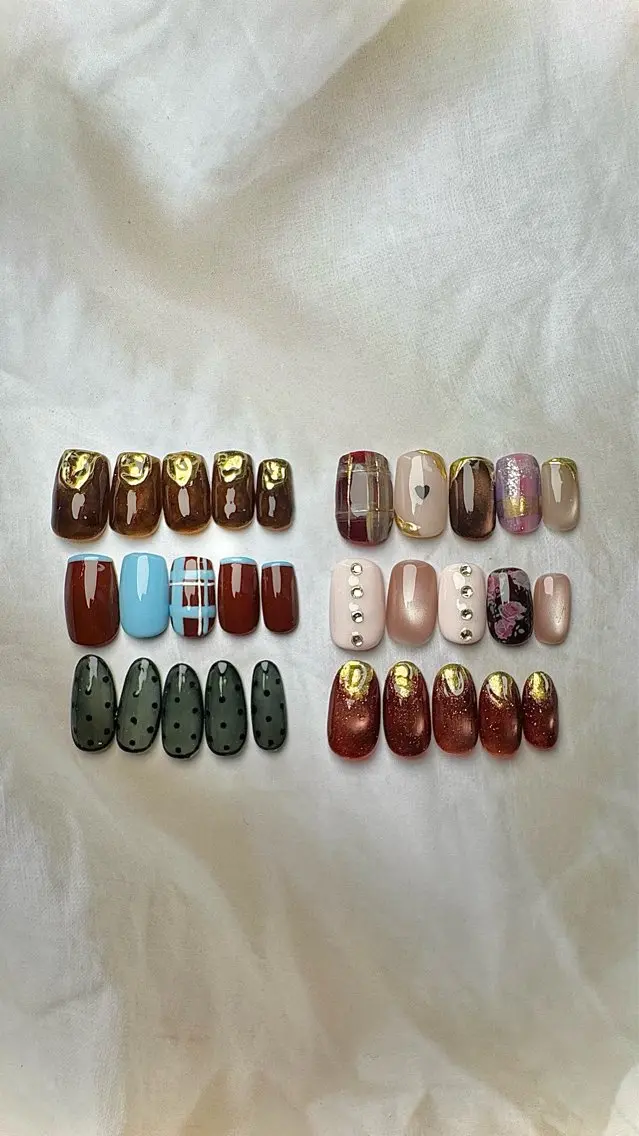 1番人気！【自店オフ込み】トレンド定額デザイン💅毎月更新😍色変え可能！の写真