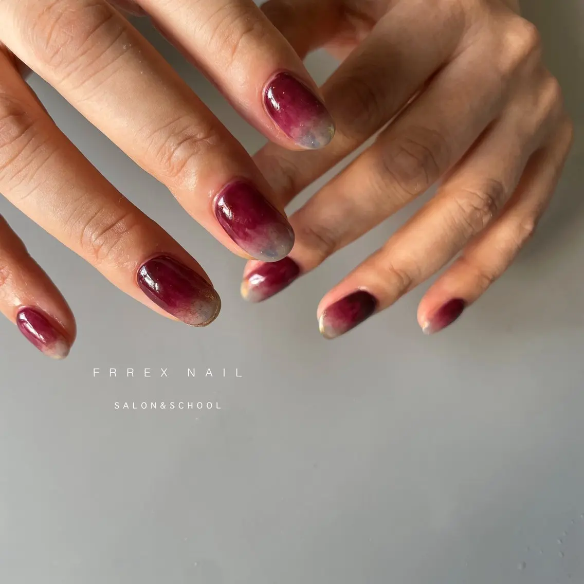 ネイル ハンドネイル ハンドケア freex nail /ニュアンス/個性派のネイルデザイン