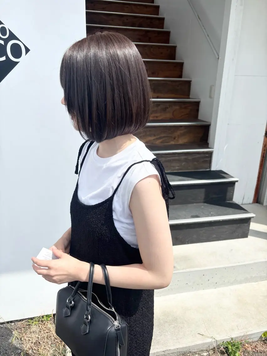 ショート ボブ ma koのヘアスタイル