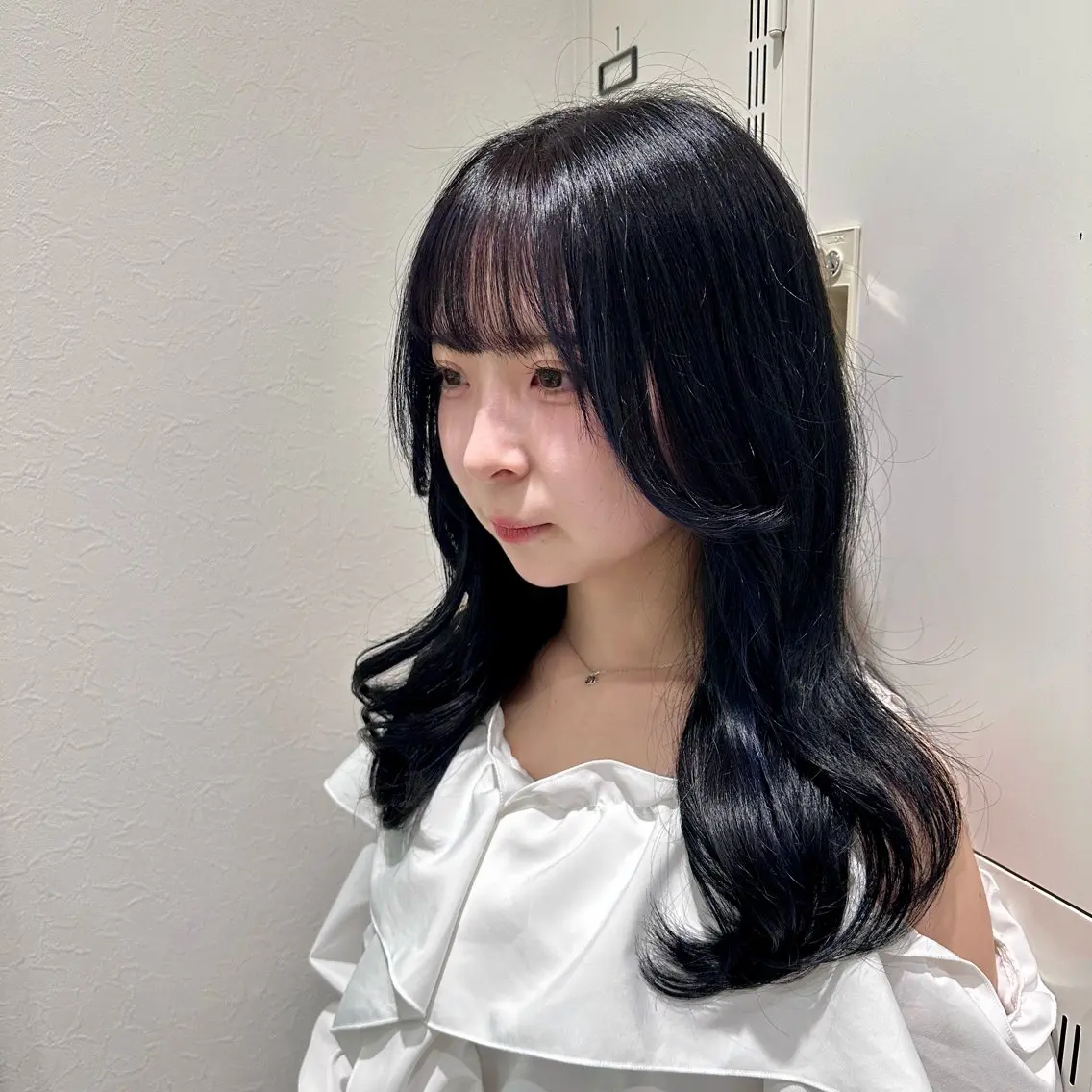 セミロング カット トリートメント これた🧸ヘアメ職人 ♡髪質改善♡カラーのヘアスタイル