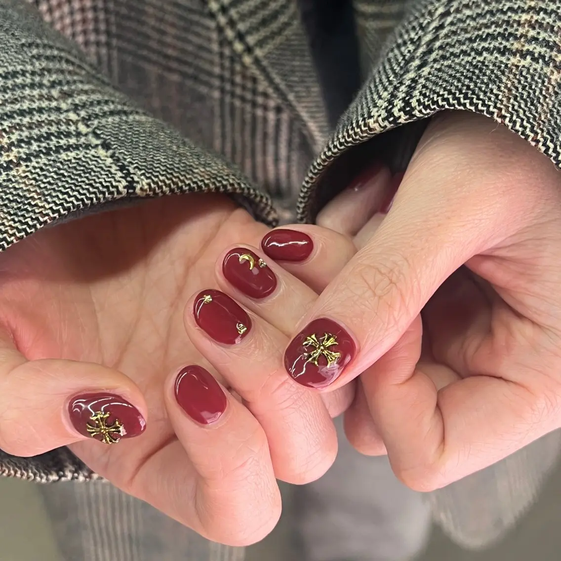 Hand🌼ワンカラーの写真