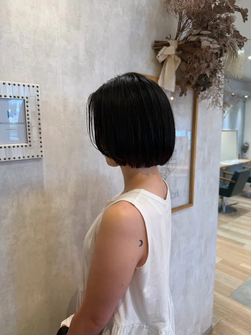 ショート 佐々木 彩羽のヘアスタイル
