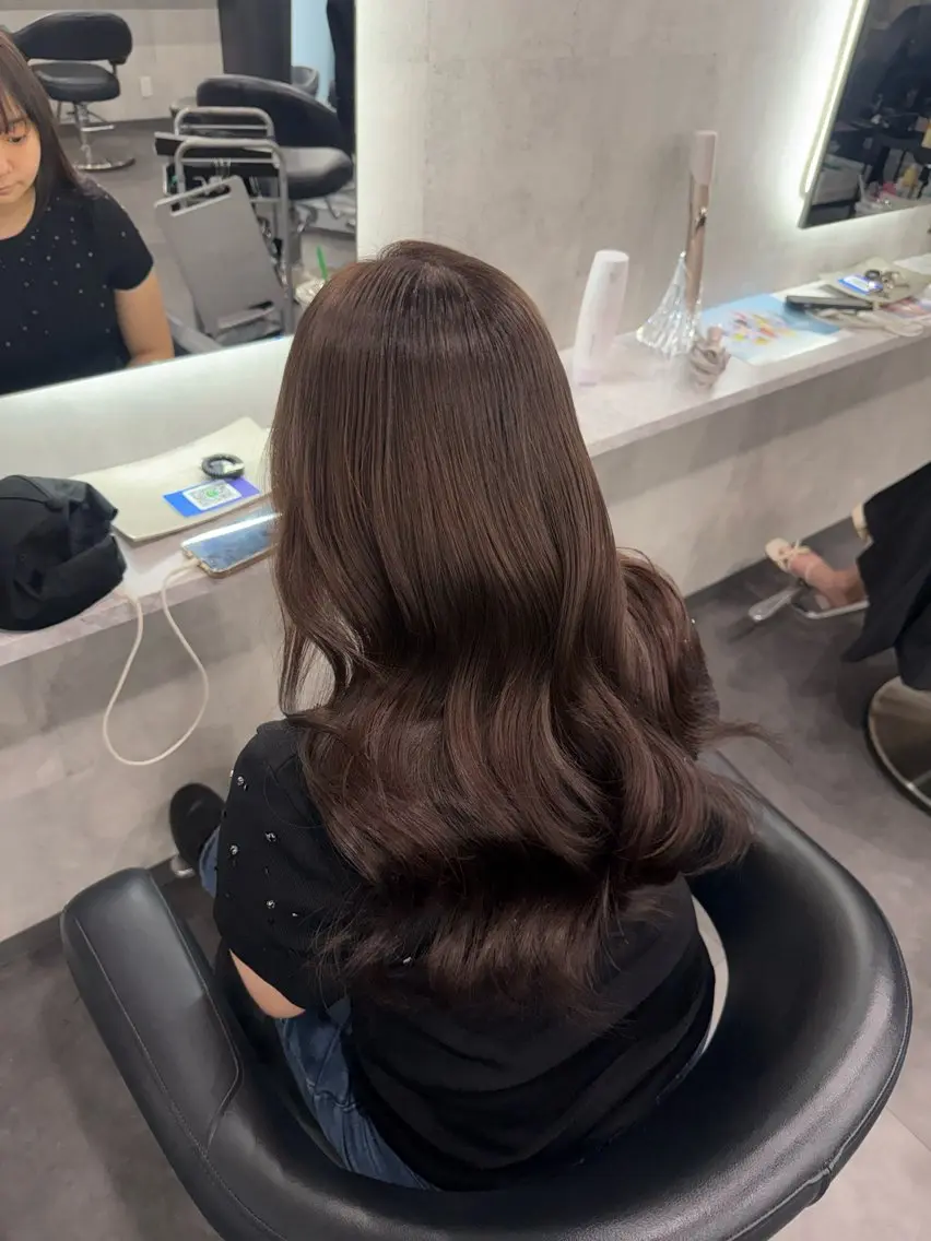 ミディアム カット ヘアカラー トリートメント 💖艶髪ショートヘア 韓国ヘア/asukaのヘアスタイル