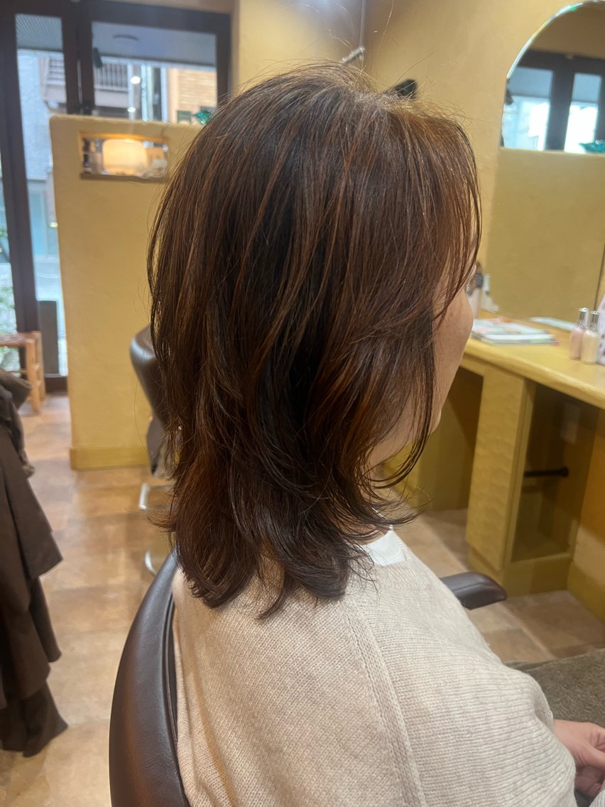ミディアム allen長浜高月店 💇‍♀️miwaのヘアスタイル