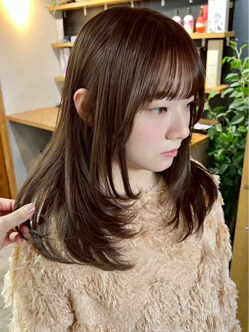 ミディアム カラー マナ /透明感カラー🩰のヘアスタイル