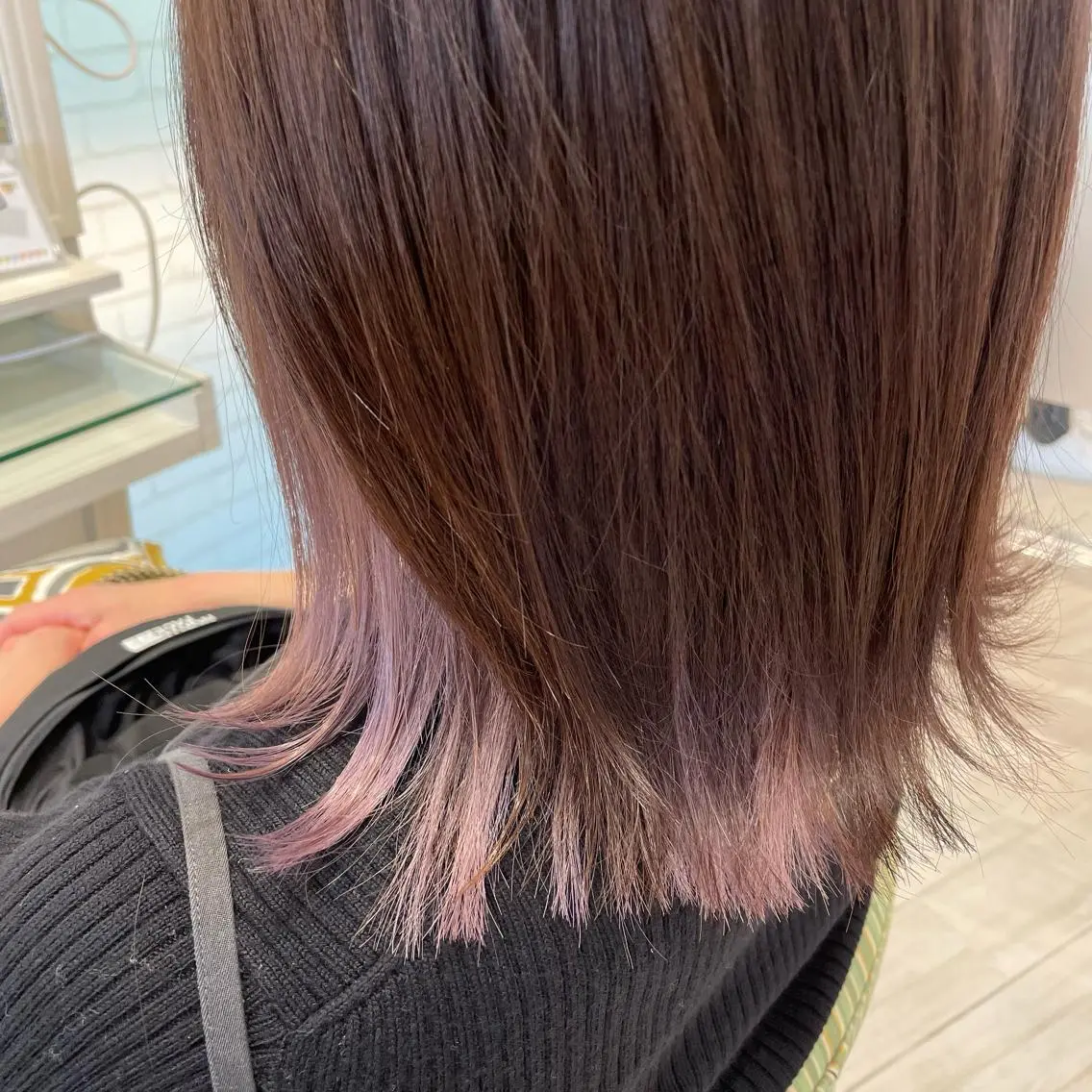 ミディアム カット ヘアカラー トリートメント MAI /BUCKS/天王寺のヘアスタイル
