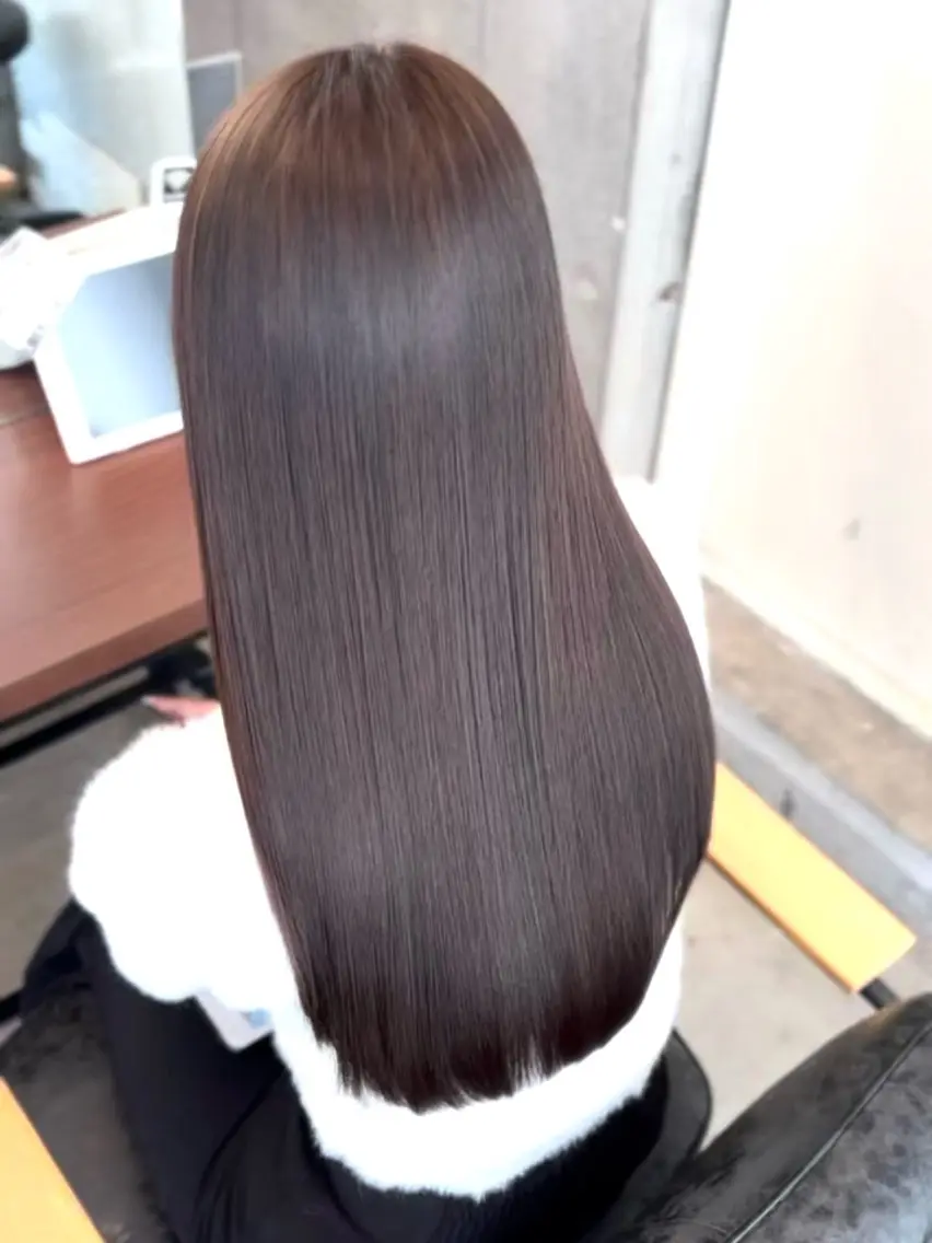 ロング カラー ✨縮毛矯正/髪質改善 錦糸町/松坂拓馬のヘアスタイル