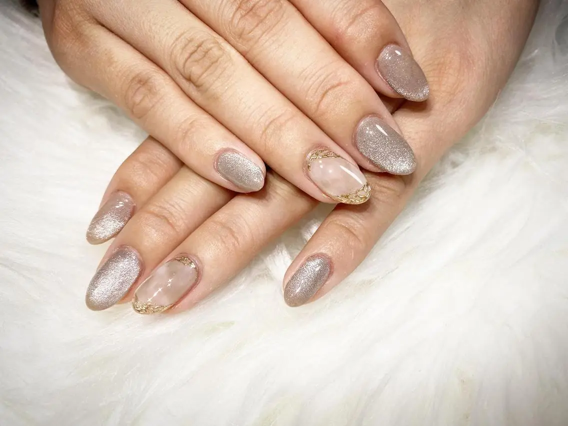 ネイル マグネットネイル ハンドネイル P. nailのネイルデザイン