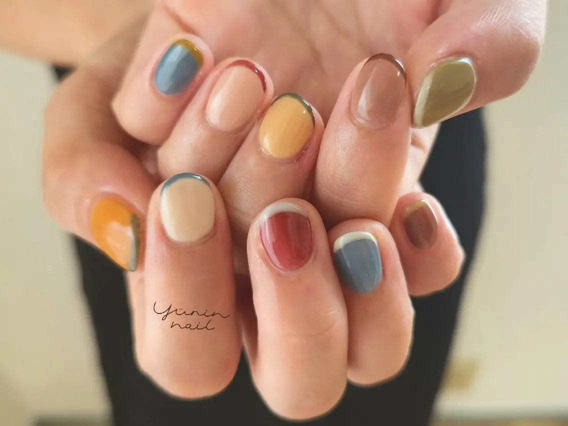 ネイル ショートネイル ショートネイル専門 yurin nailのネイルデザイン
