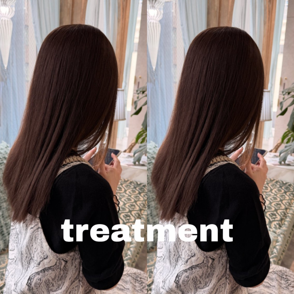 28.29限定💫透明感生カラー+内部補修トリートメント+5分スパ💆‍♀️🩵¥10,000→¥5,500の写真