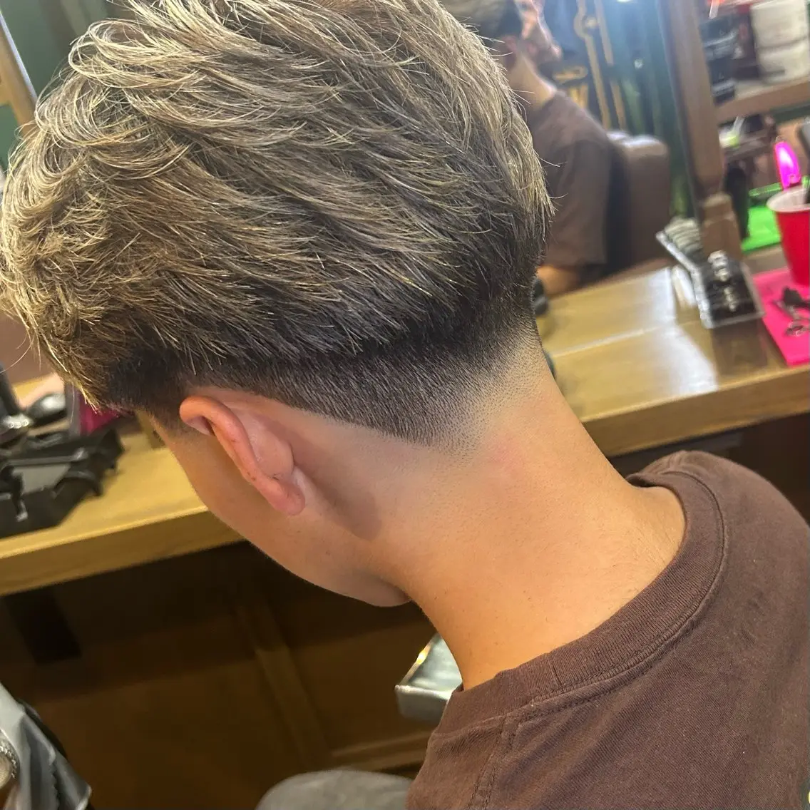 ショート メンズ フェードカット カット 💈PRO SHOP WAVE 望愛💈のヘアスタイル