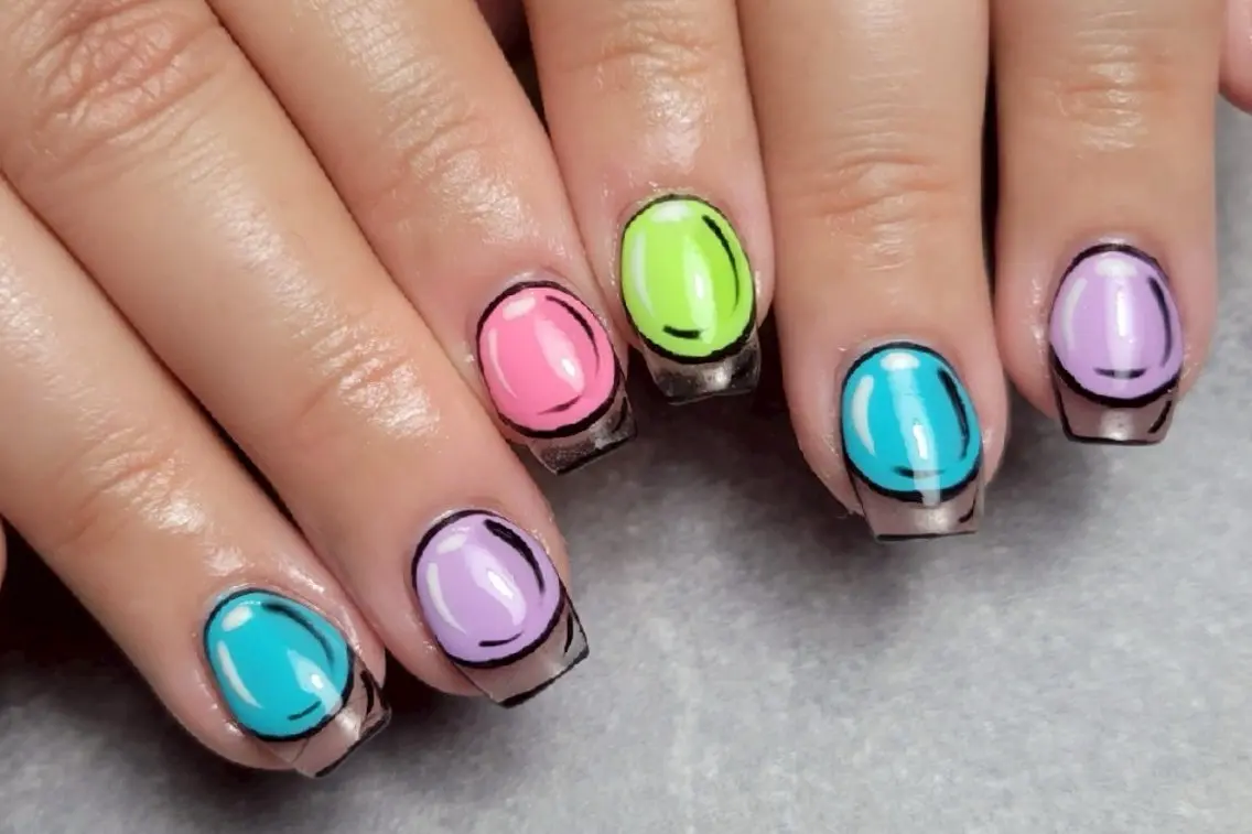 ネイル アートネイル スカルプネイル ハンドネイル MU5-nail 金山ネイルサロンのネイルデザイン