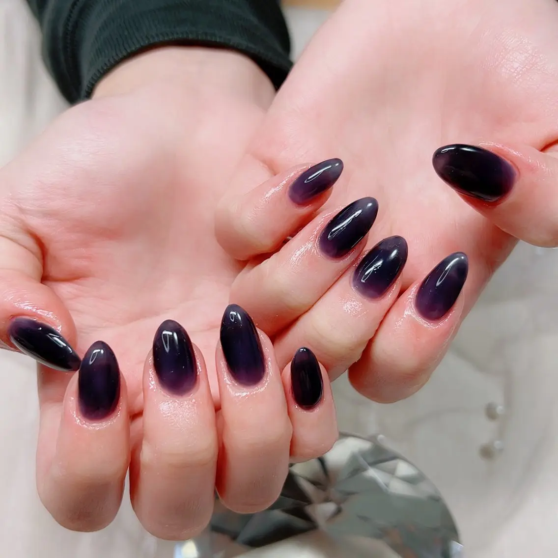 ネイル オフィスネイル リボン バレンタイン Cute Tips nailのネイルデザイン
