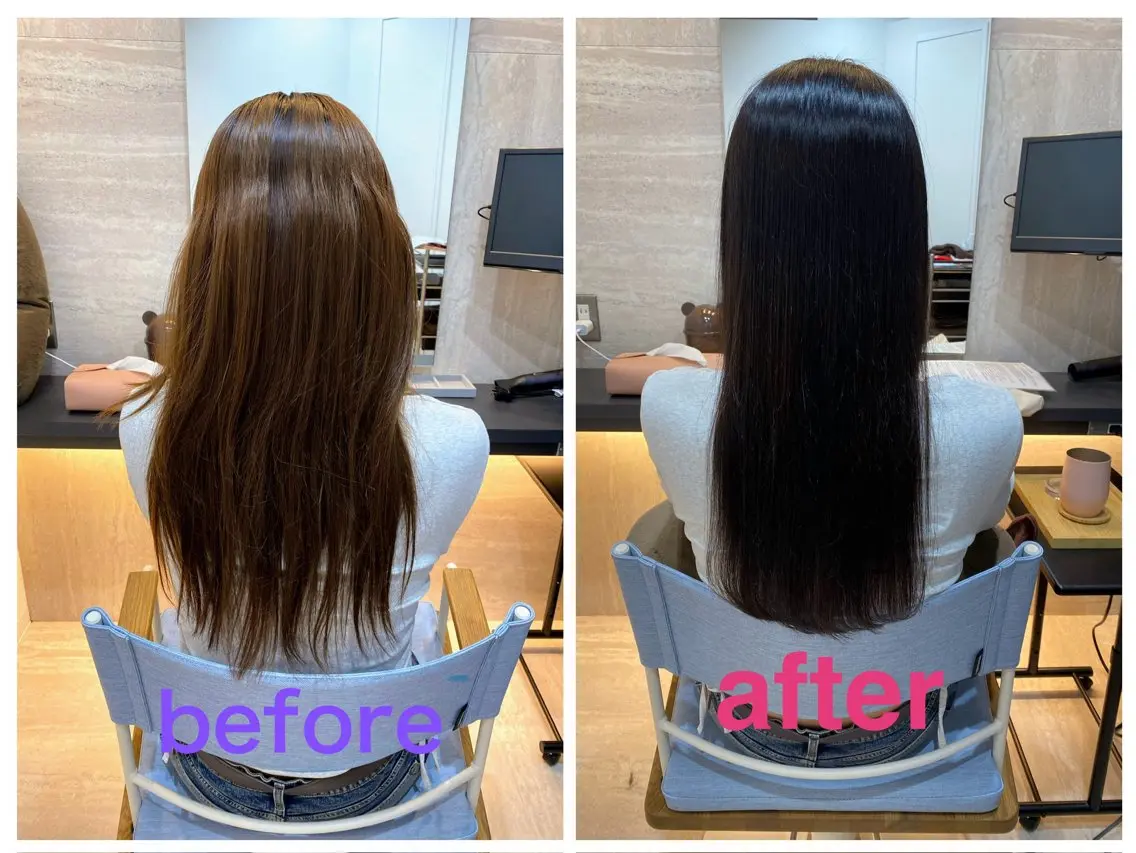 ロング カラー ディアーズ さくらのヘアスタイル