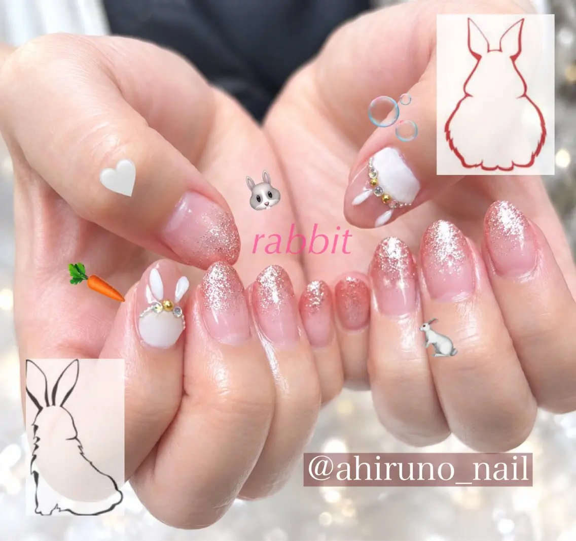 ネイル アニマル柄 持ち込み ハンドネイル 東京あきる野市ネイル ✿ ｙｕiのネイルデザイン