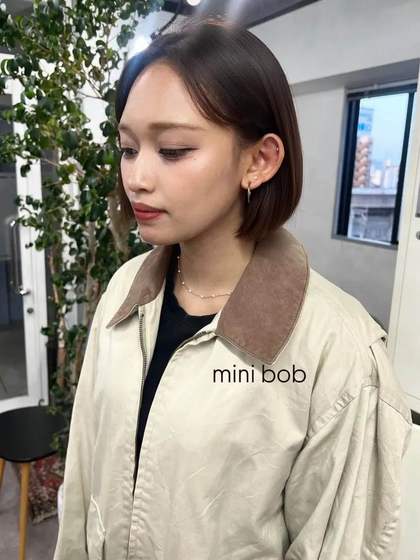 ショート hikaru💘髪質 改善 透明感カラーのヘアスタイル