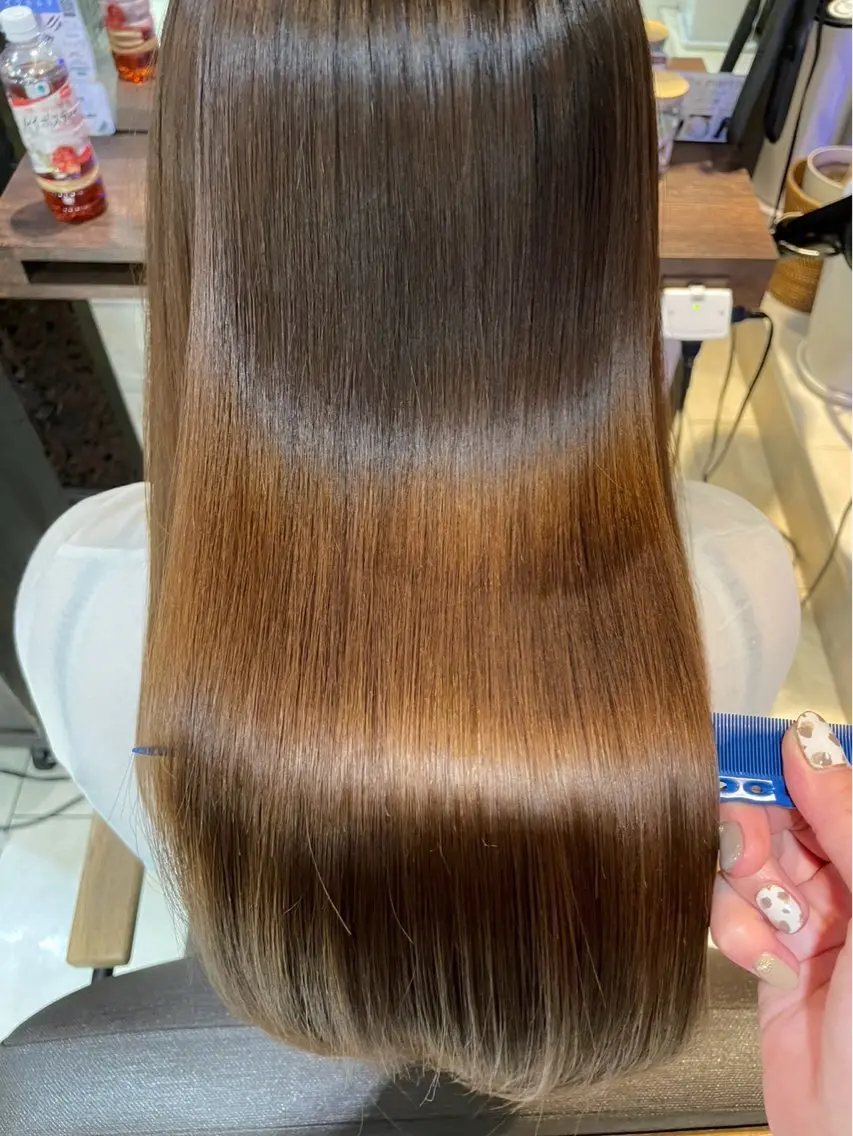 ロング カラー ヘアカラー ✨透明感カラー 🤍亜衣里　池袋のヘアスタイル