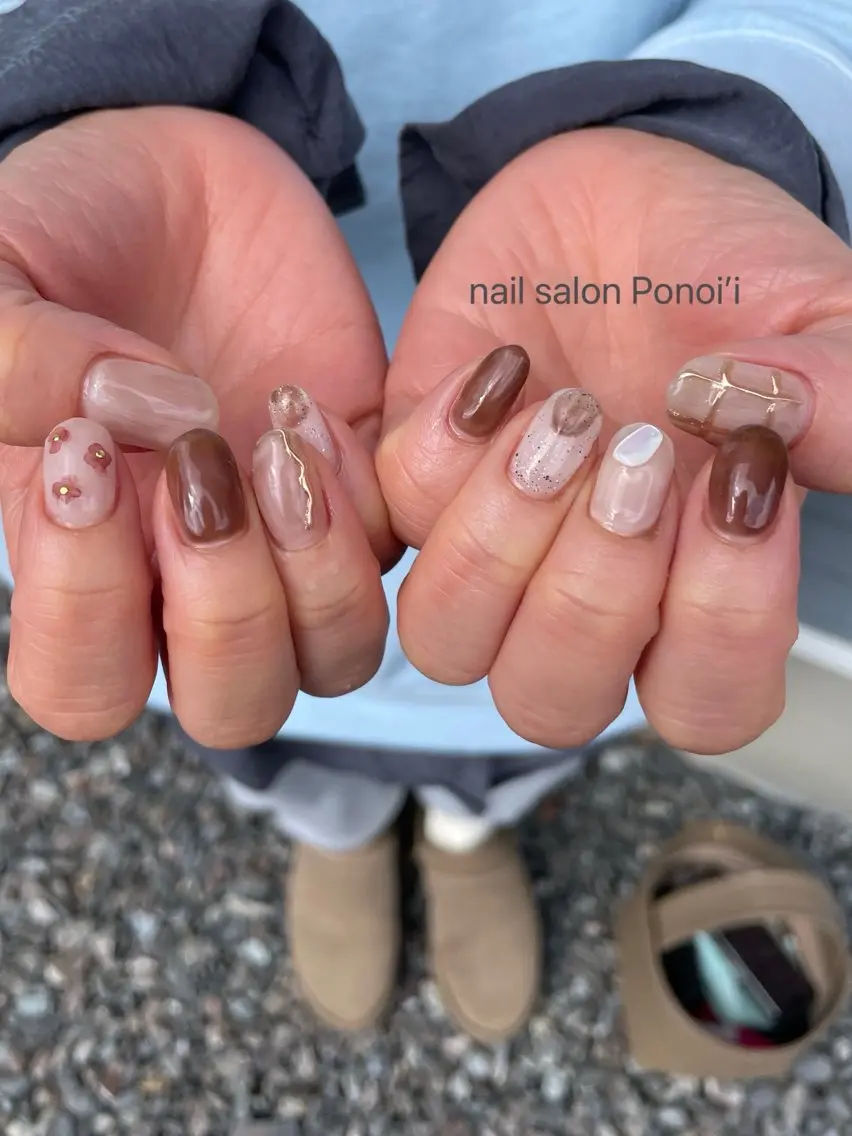 ネイル ハンドネイル Ponoi’i / YUのネイルデザイン