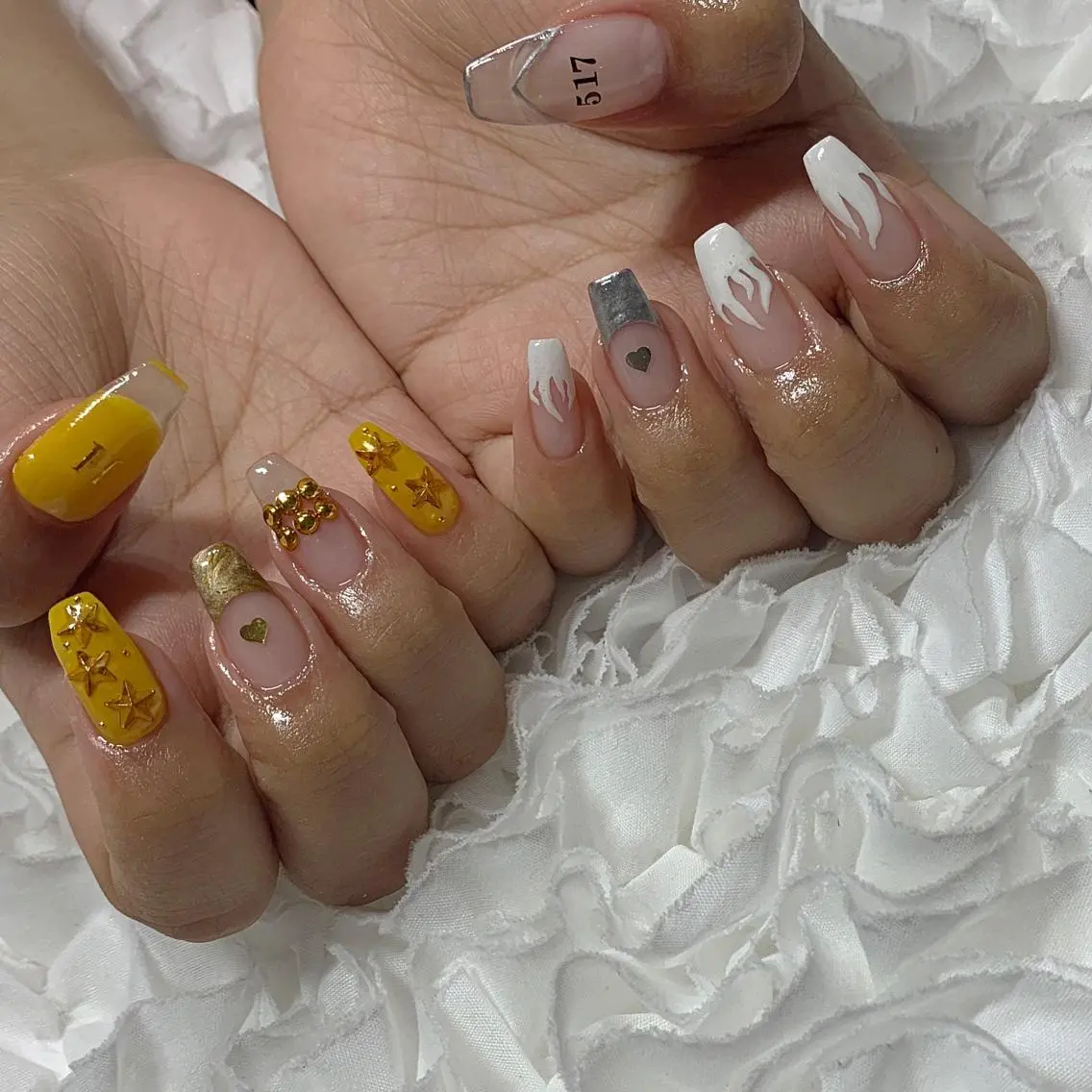 ネイル ハンドネイル ハンドケア lylynail YUUKAのネイルデザイン