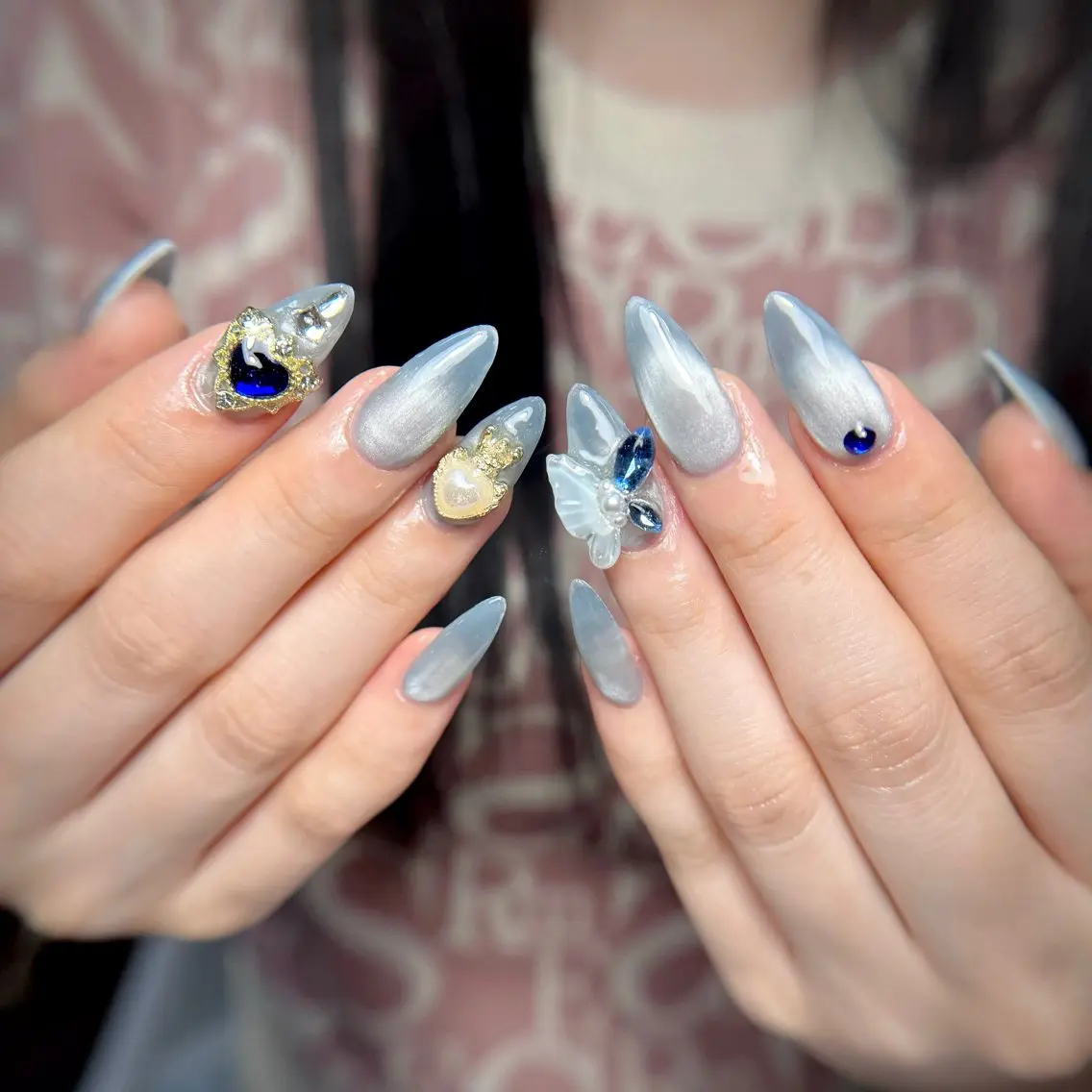 ネイル 長さ出し ジェルネイル オフィスネイル ワンカラーネイル パラジェル Michi Nail Ikebukuroのネイルデザイン