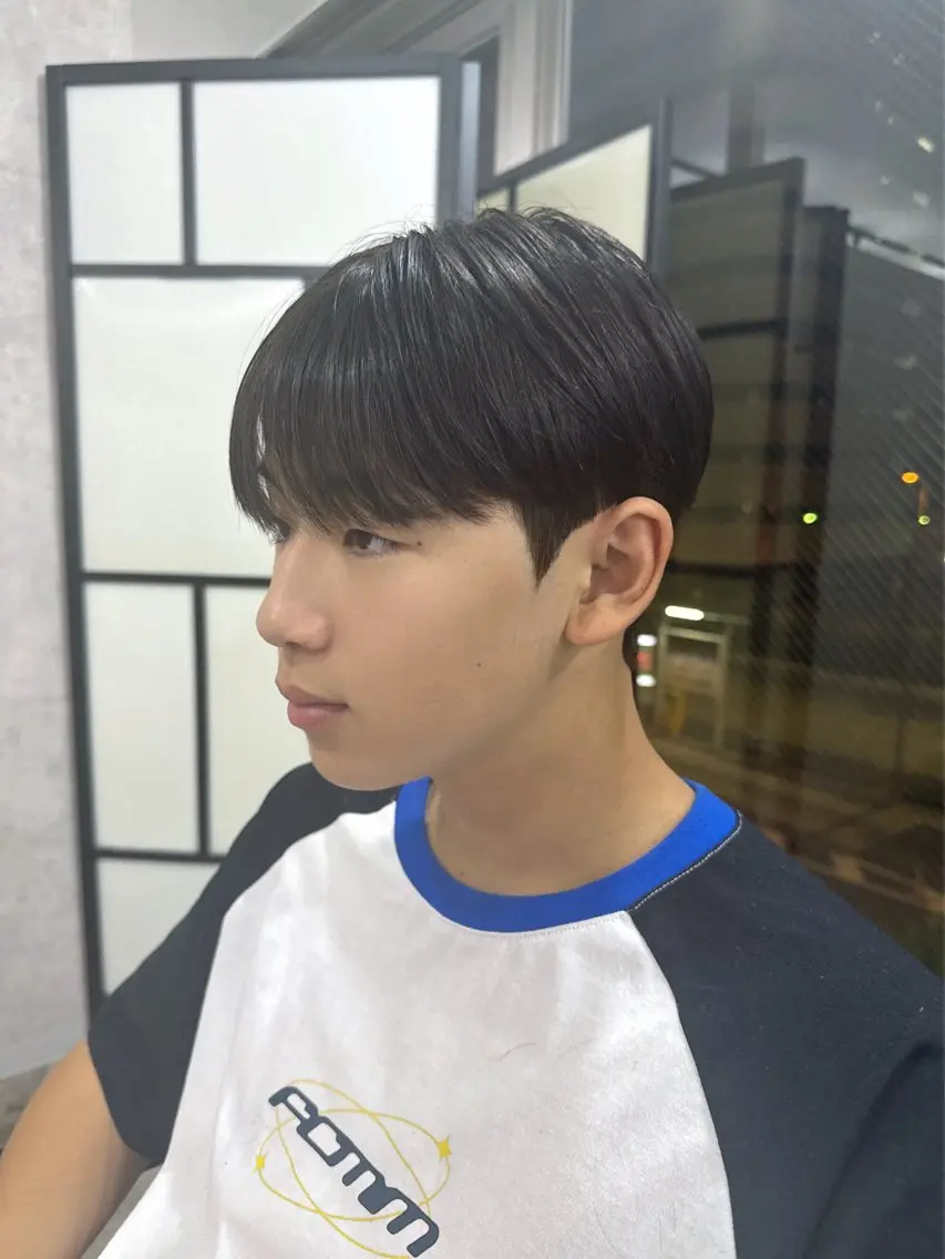 パーマ メンズ ダウンパーマ メンズパーマ 韓国メンズ特化 土屋 光太郎のヘアスタイル