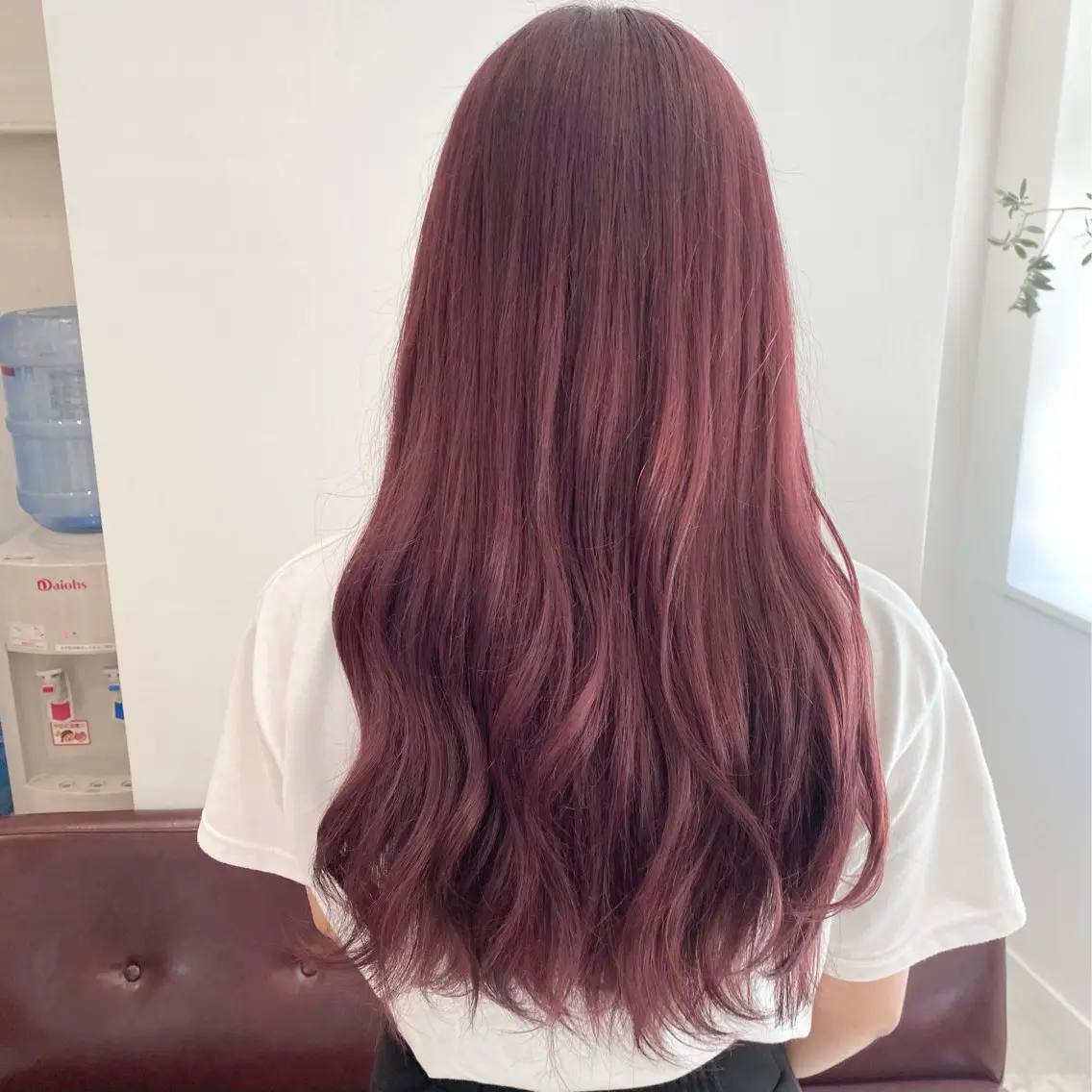 ロング カット ヘアカラー トリートメント 吉原 みえのヘアスタイル