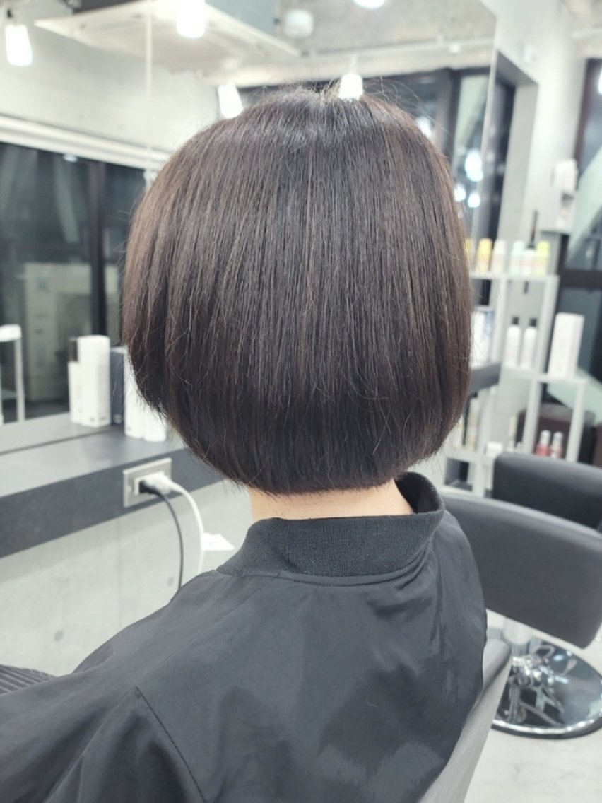 ショート ボブ 韓国風ヘア ❇️安達 優心❇️ レイヤー/艶髪特化のヘアスタイル