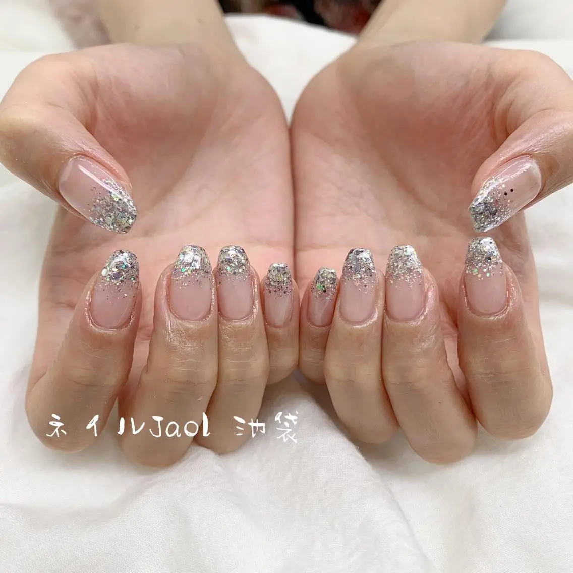 セミロング ネイルJaol 池袋のネイルデザイン