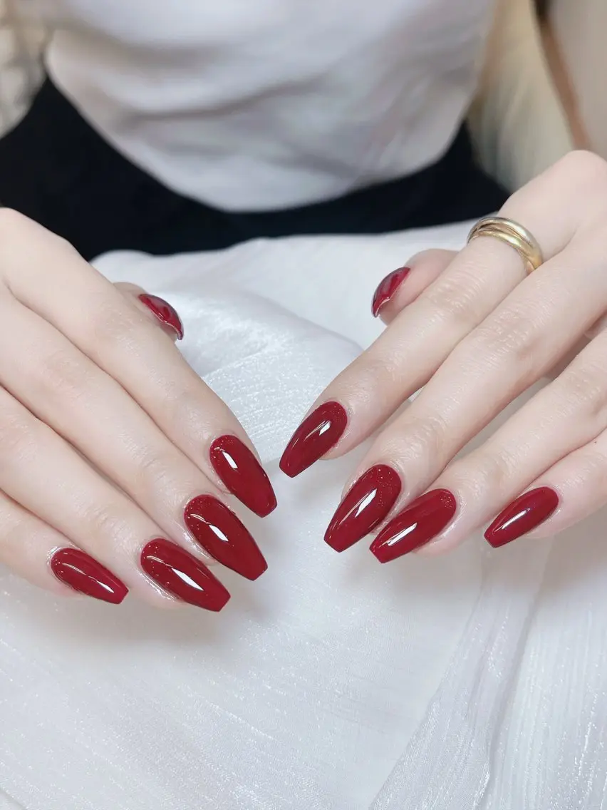 ネイル チークネイル フレンチネイル グラデーション キラキラネイル 韓国ネイル ハンドネイル DUO   MI nail salonのネイルデザイン