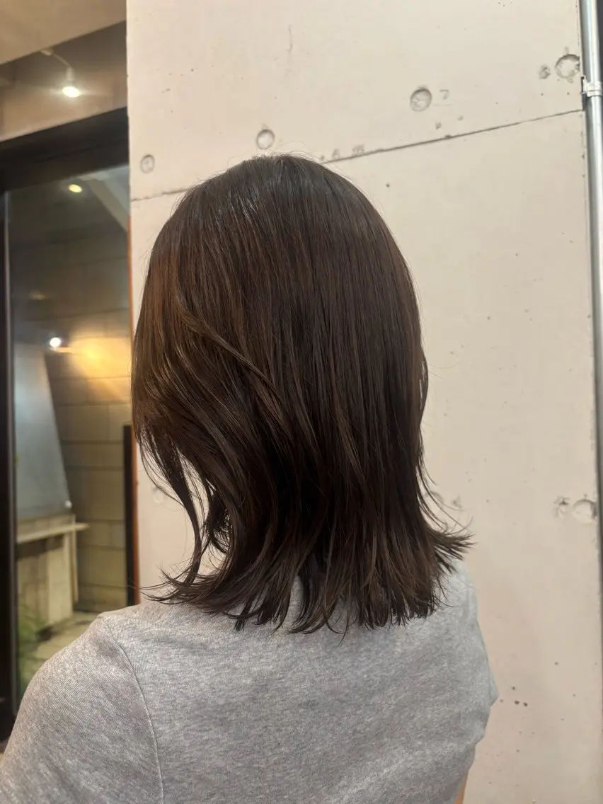 ミディアム ヘアカラー トリートメント 似合わせカラー /emiのヘアスタイル