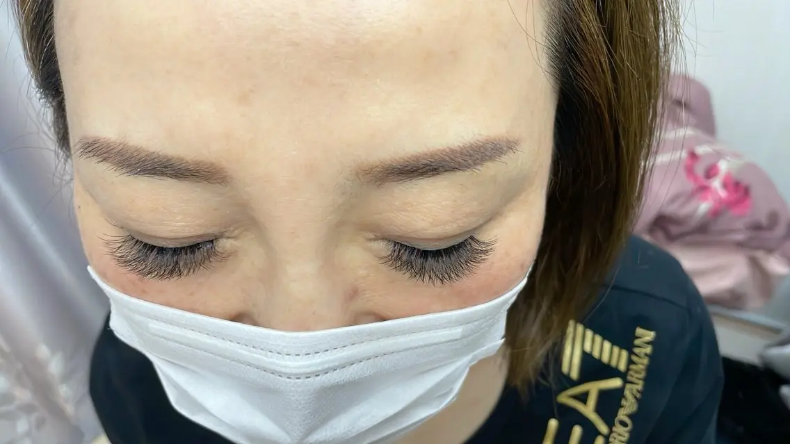 マツエク・マツパ 付け放題 ボリュームラッシュ Aranasalon Kasumi🌸のマツエク・マツパデザイン