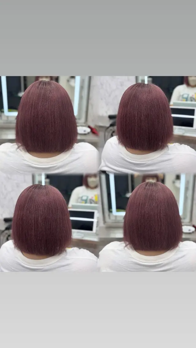 カラー ハイトーンカラー JPCY MIRIYAのヘアスタイル