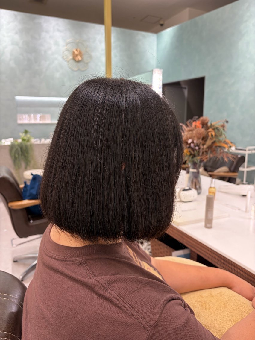 ミディアム ＊ボブモデル＊ 清水菜穂香のヘアスタイル