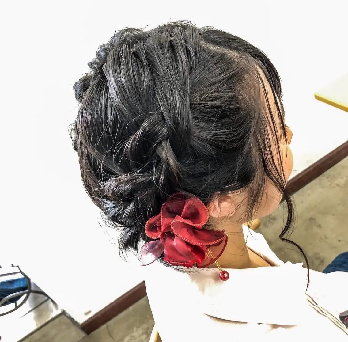 ヘアアレンジ lore umeのヘアスタイル