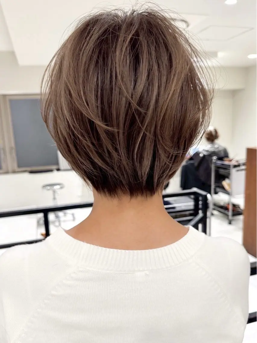 ショート 鈴木 南のヘアスタイル